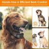 Citronella Bark Collar for Dogs Spray Bark Collar Anti Barking Control for Small Medium Large Dogs IP65 Waterproof No Electric Shocks