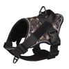 Dog Harness; large dog training tactical chest strap; K9 pet chest strap; vest type reflective dog rope; explosion-proof impulse traction